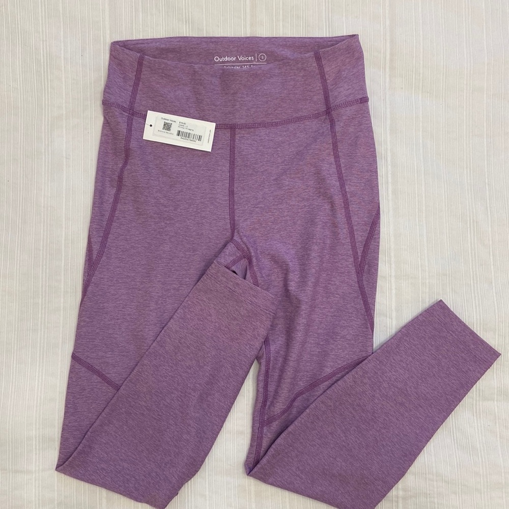 NWT Outdoor Voices Warmup Leggings